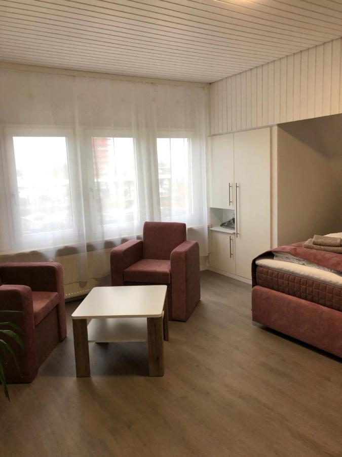Apartmenthaus Am Bahnhof Detmold Esterno foto